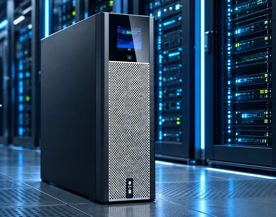 Nobreak Eaton 9SX 20 kVA em data center